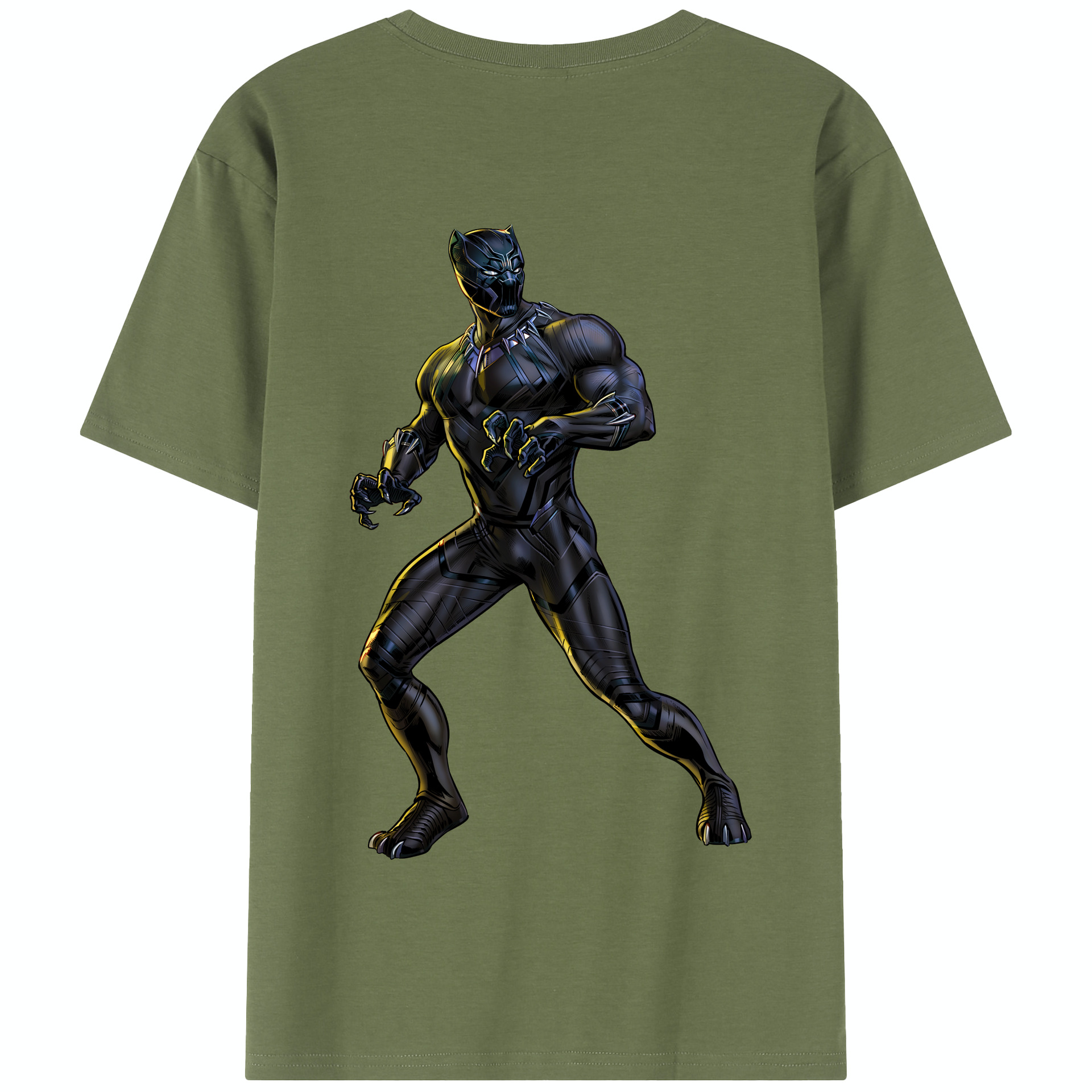 （画像用） アベンジャーズ The Avengers 綿100％半袖Tシャツ（背面プリント）